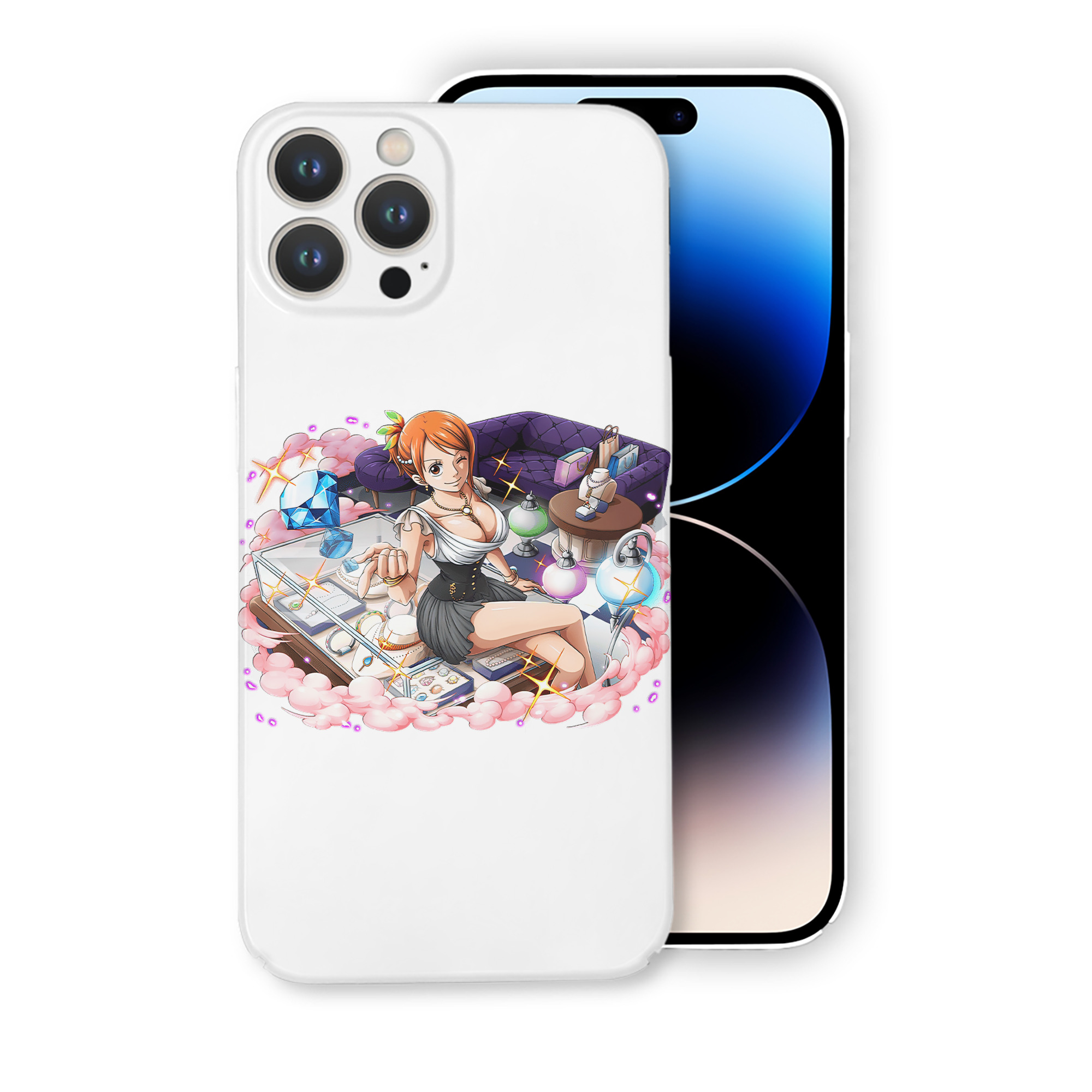 （画像用） ワンピース ナミ ONE PIECE Nami 【iPhone 14シリーズ対応】ハードケース